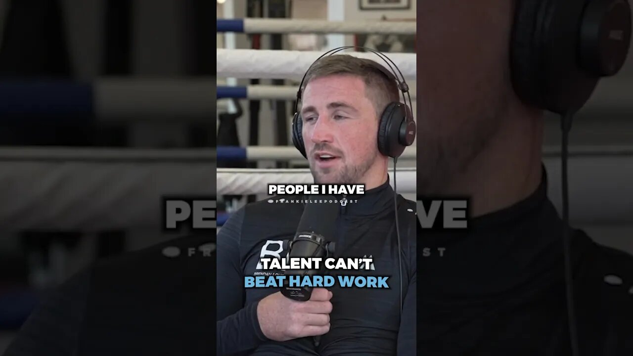 Talent CANNOT beat hard work ..