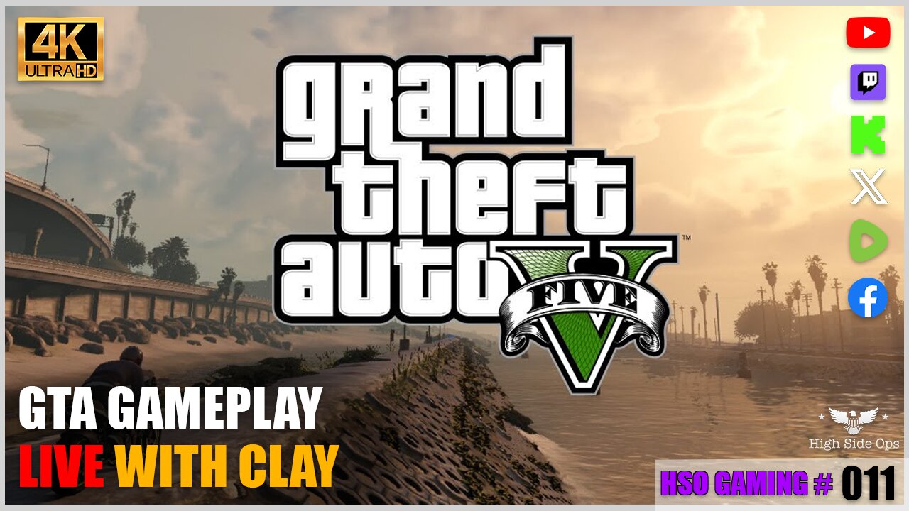 GTA ONLINE | GAMING WITH CLAY | HIGH SIDE GAMING 011 [LIVE]