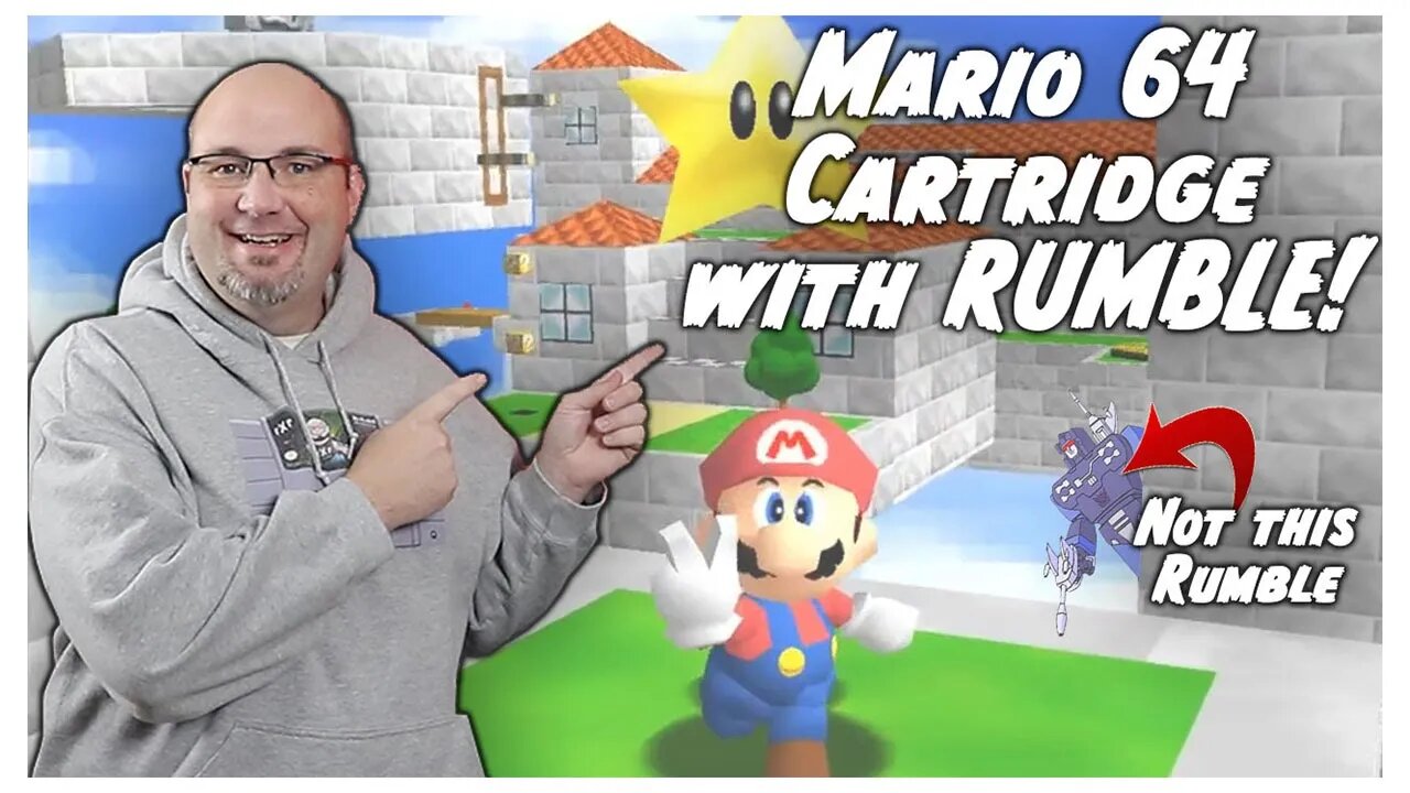 A Version of Super Mario 64 That Had Rumble for the N64? #YouTube #Shorts