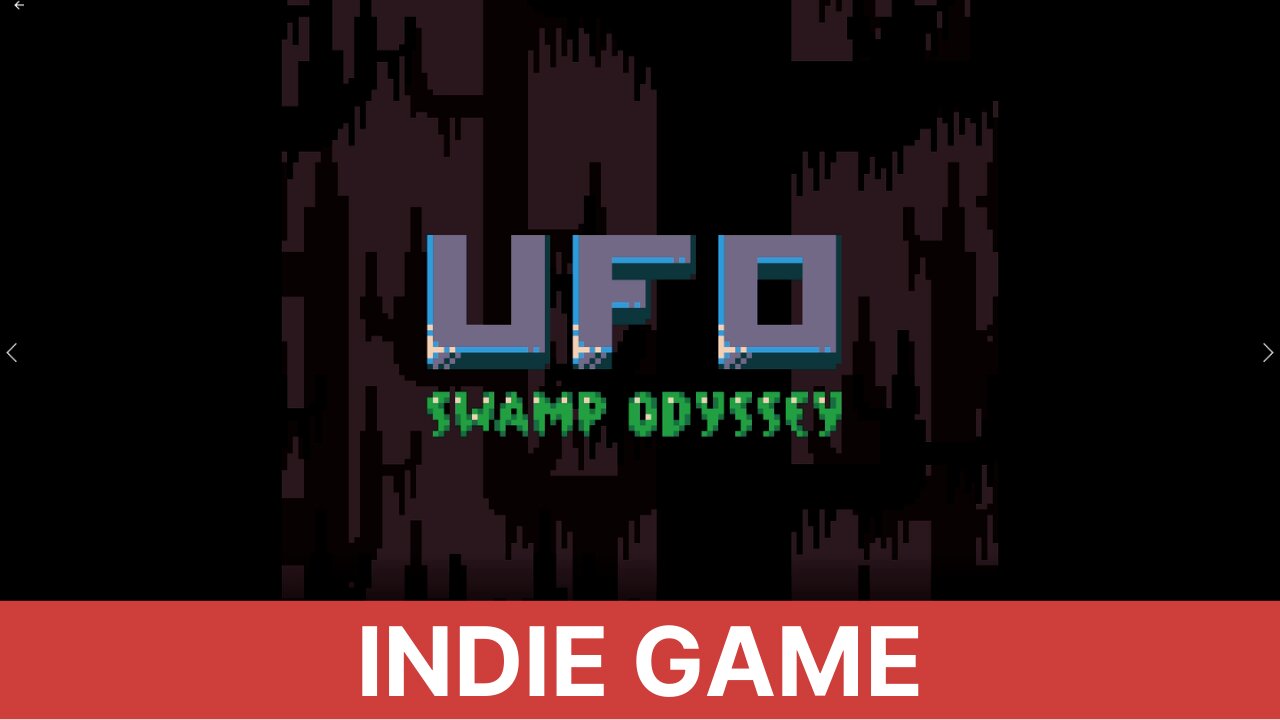 UfO Swamp Oddisey | Indie Game | 14 minutes gameplay | free game