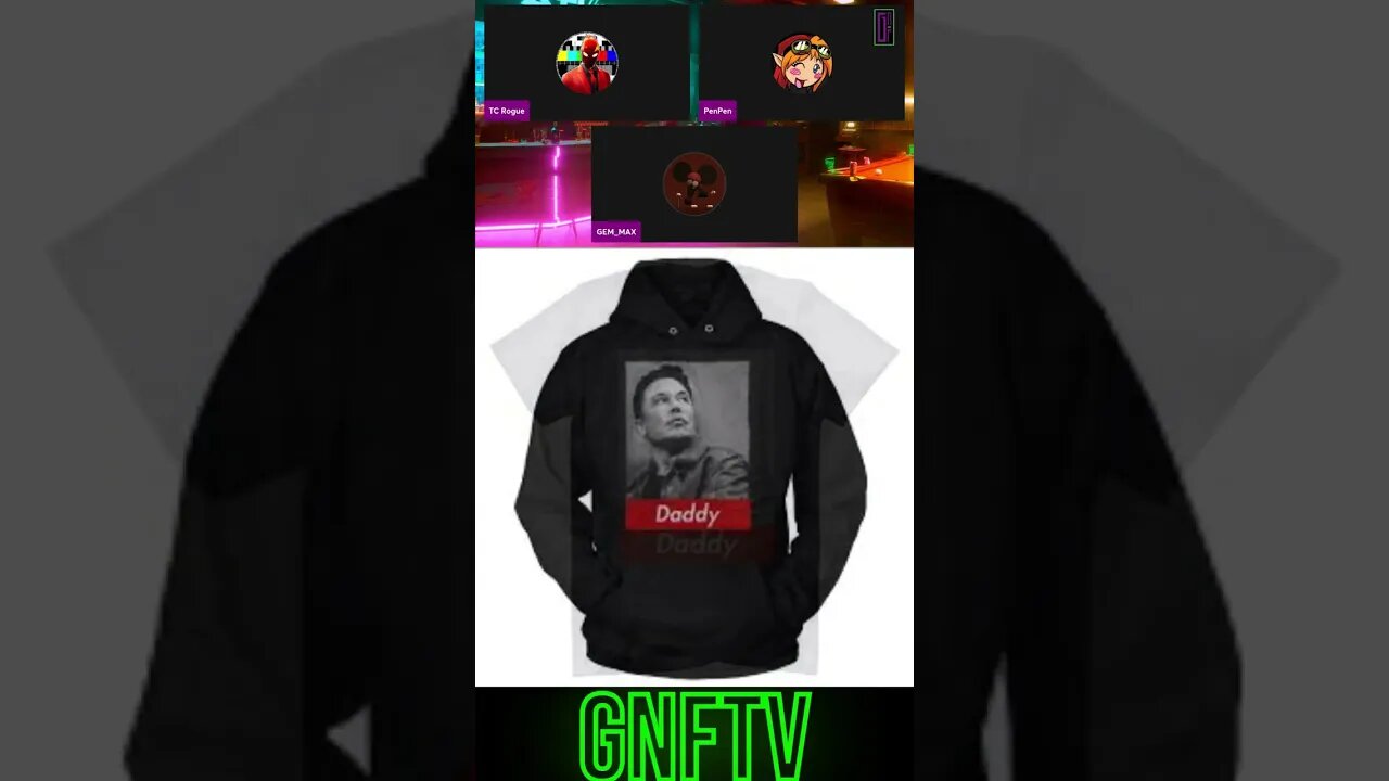Daddy Elon Only On GNFTV #shorts #twitch https://www.twitch.tv/gnftv