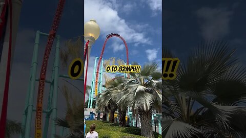 This Coaster Launches Like A Rocket! #shorts