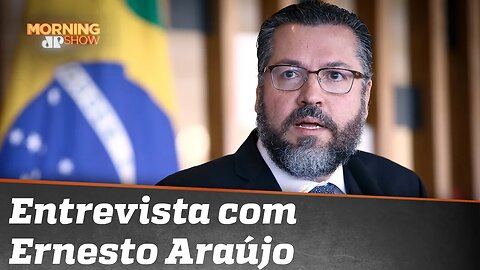 Tecnototalitarismo, relação com China e EUA e situação no governo: Assista à íntegra Ernesto Araújo