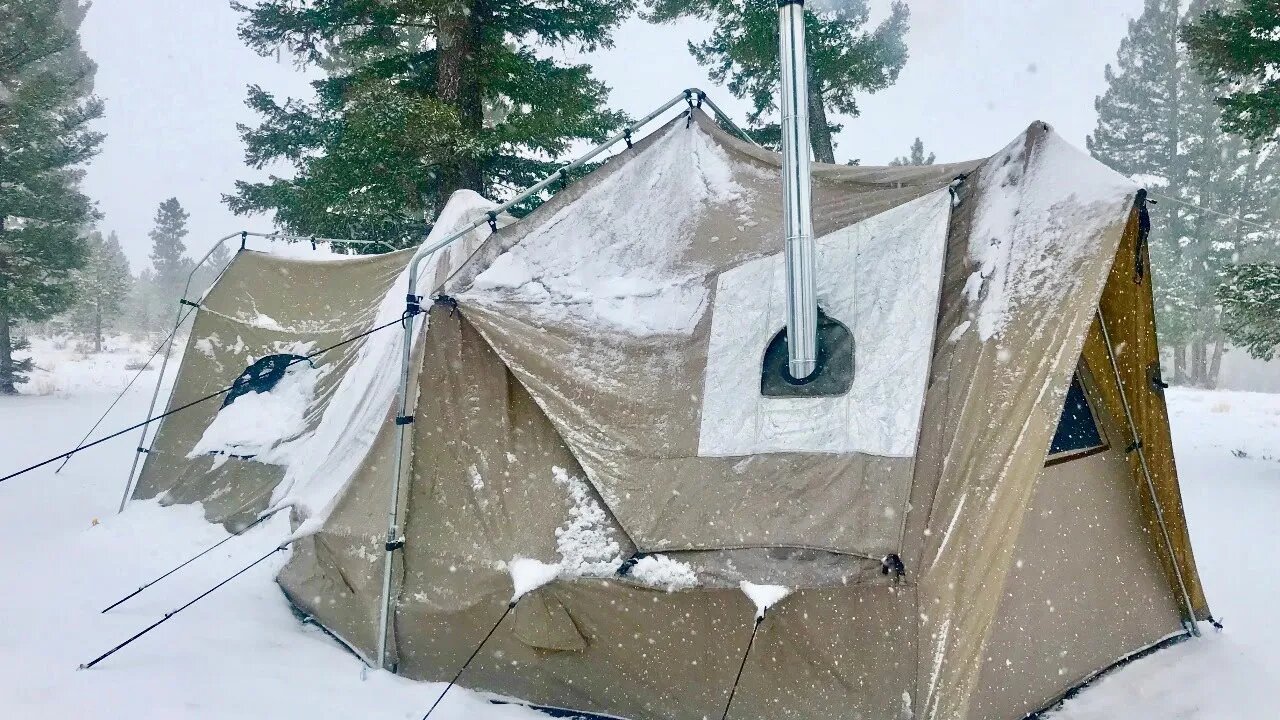 SNOWSTORM LIVESTREAM @ 4:30PM MST FROM CAMP