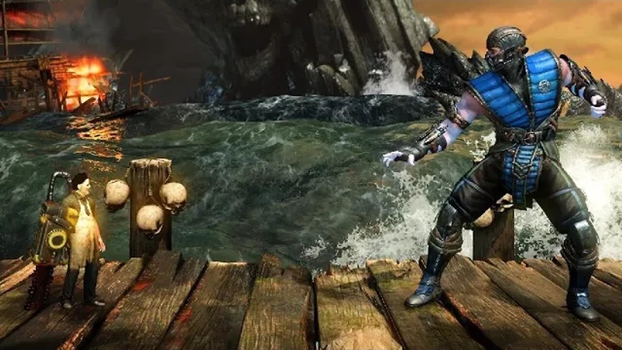 Mini Leatherface Vs Sub Zero Mortal Kombat XL Mod 🤣🤣🤣👏