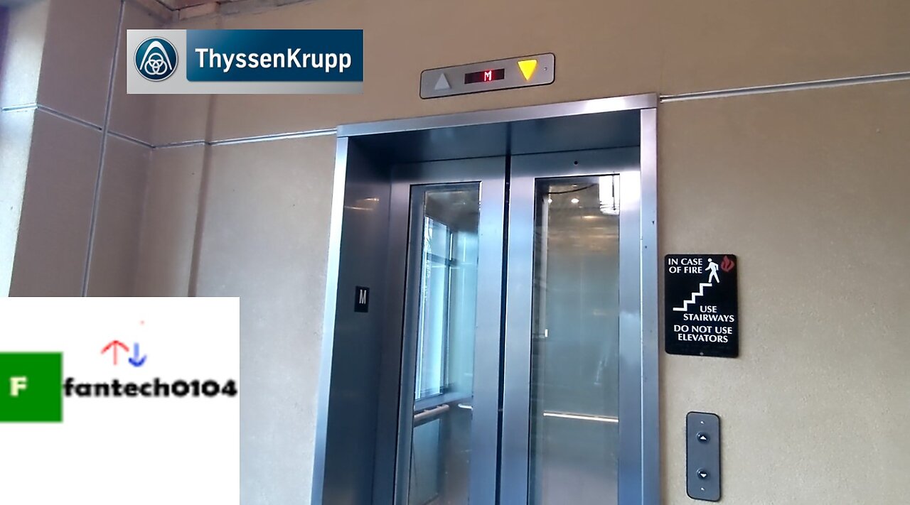 2007 Thyssenkrupp Hydraulic Elevator @ Mount Arlington Train Station - Mount Arlington, New Jersey