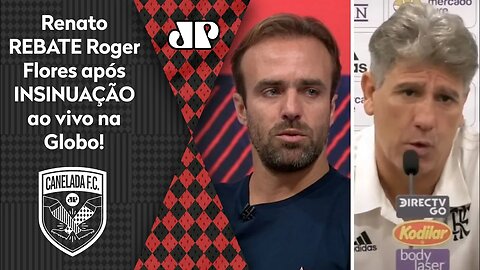 "ISSO NÃO EXISTE!" Renato Gaúcho REBATE Roger Flores após INSINUAÇÃO durante Ceará x Flamengo!