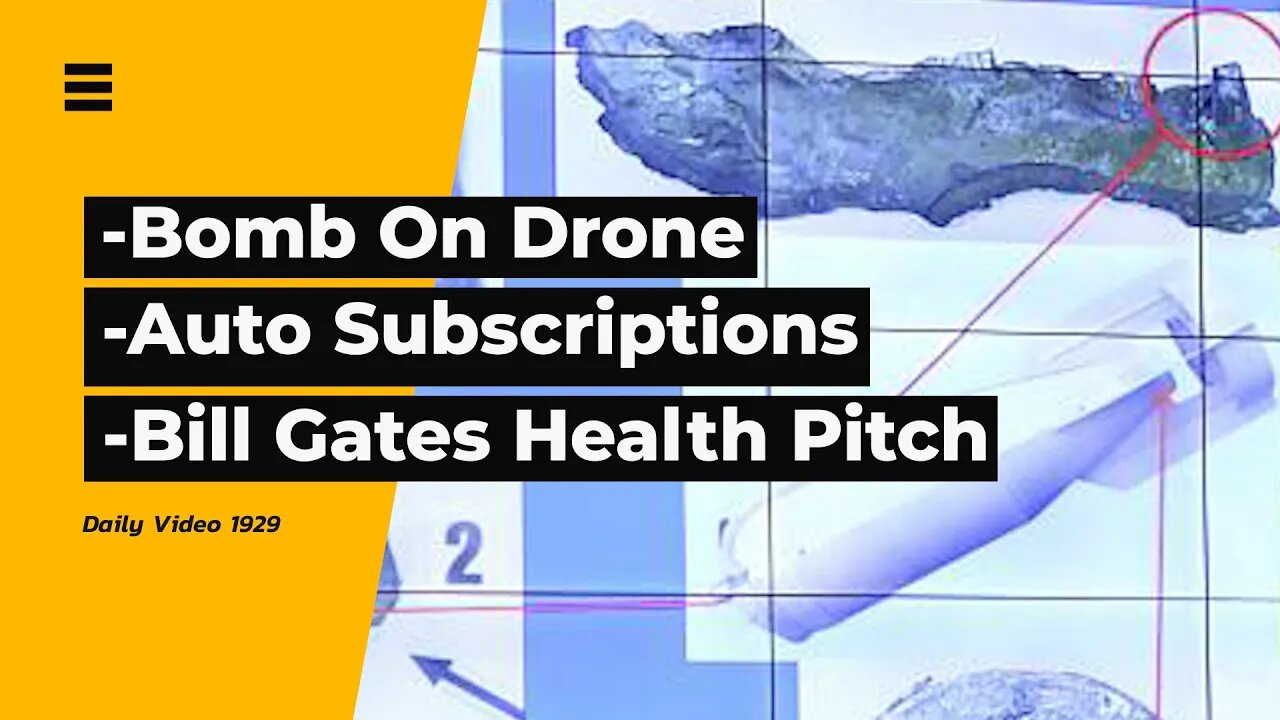 Explosives On Drone Discovery, Gaming Subscription Practices, Bill Gates Health Team Idea