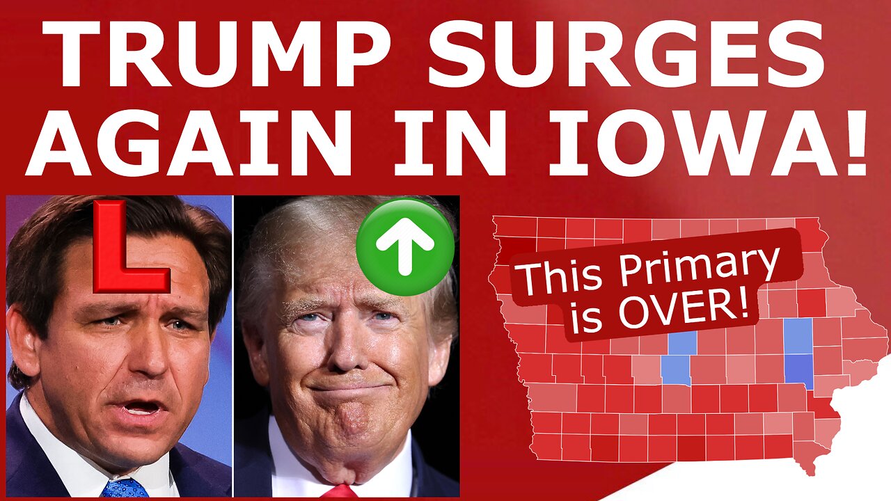 BREAKING: Trump SURGES in Iowa Caucus to RECORD LEAD in Nation's Most Accurate Poll