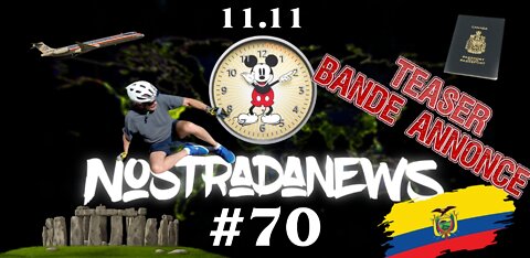 TEASER Bande Annonce NostradaNews #70 Live sur Youtube Dimanche 19h