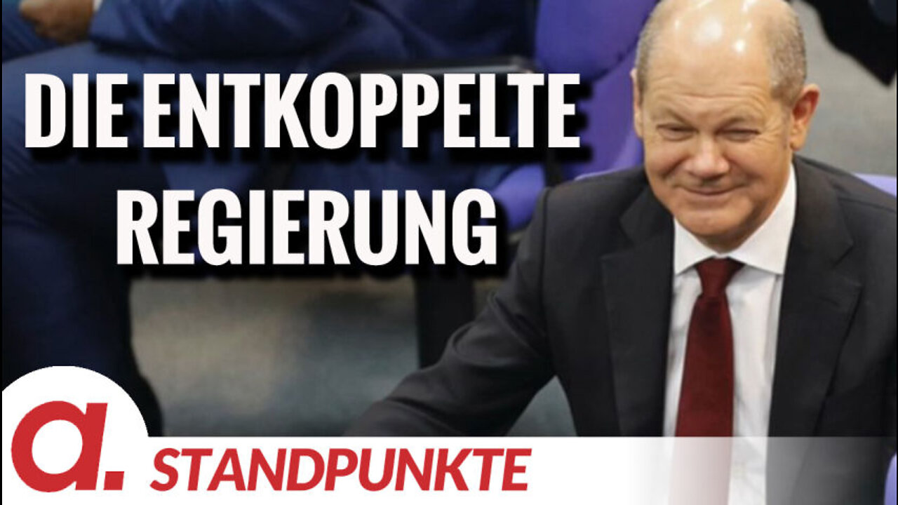 Die entkoppelte Regierung | Von Paul Schreyer