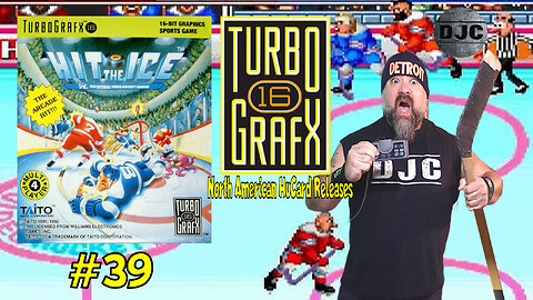 TURBOGRAFX 16 - North American HuCard Releases #39 -"HIT THE ICE"