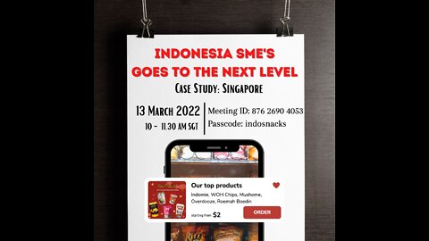 BISA Online Sharing Session Invitation (March 2022)