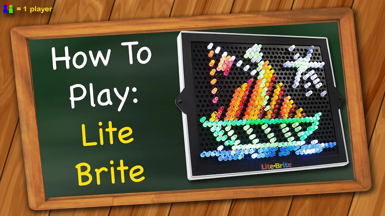 How to play Lite Brite