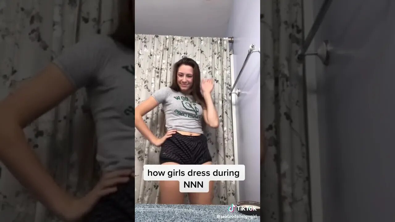 how girls vs women dress during nnn TikTok @seafoodallergygirl Tik Tok Archives