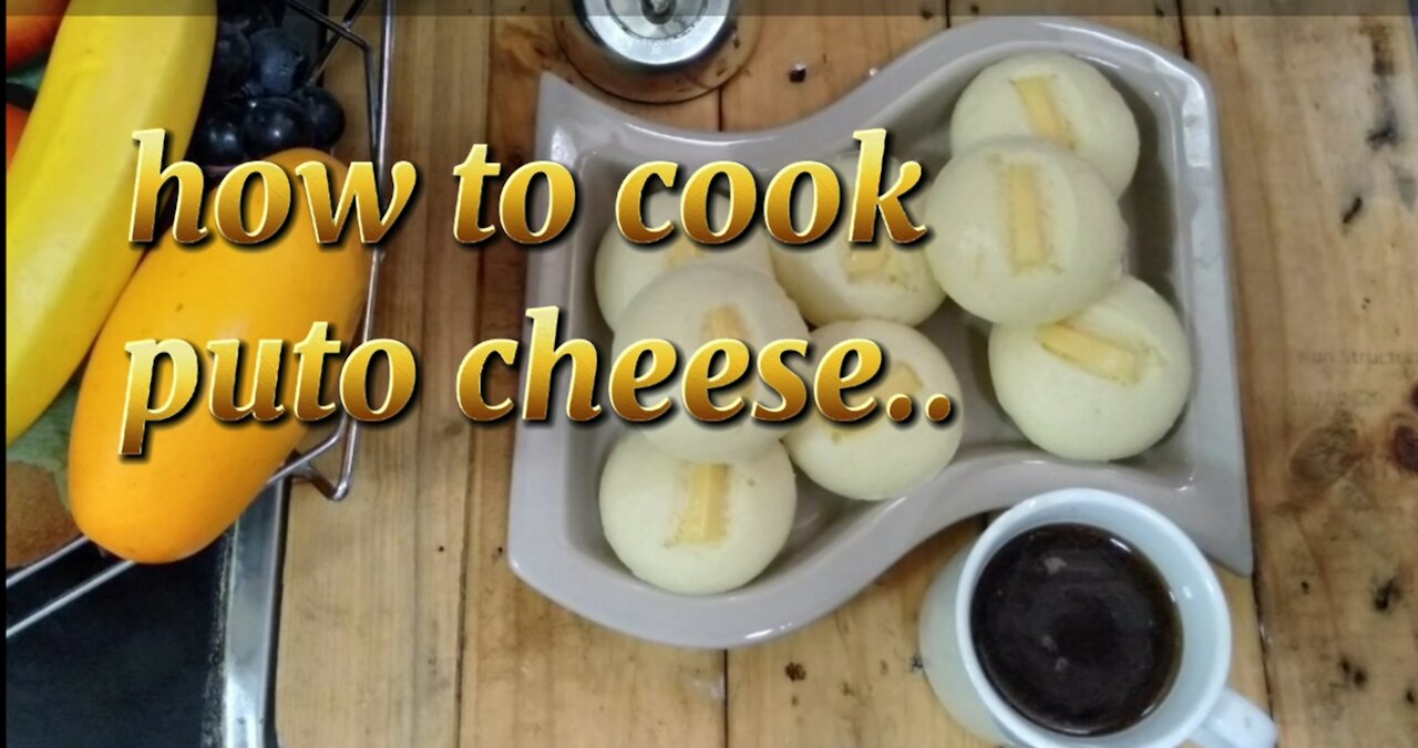 how to cook delicious puto cheese