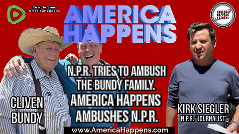 NPR Tries to Ambush the Bundy's. America Happens Ambushes right back.