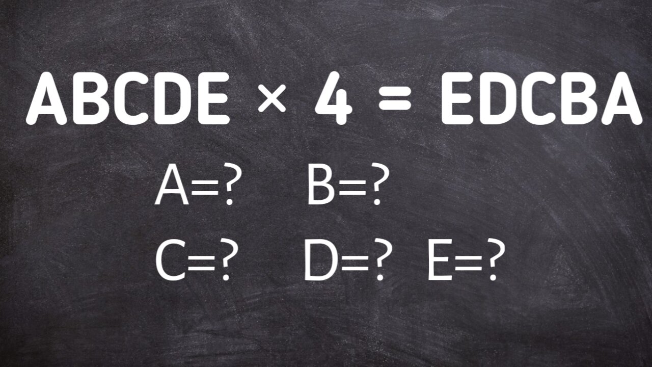 Find A=? B =? C =? D=? E=? | CHALLENGE TO EVERYONE