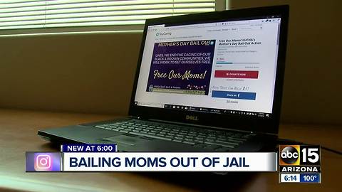 Local group working to bail low income, minority moms out of jail for Mother's Day