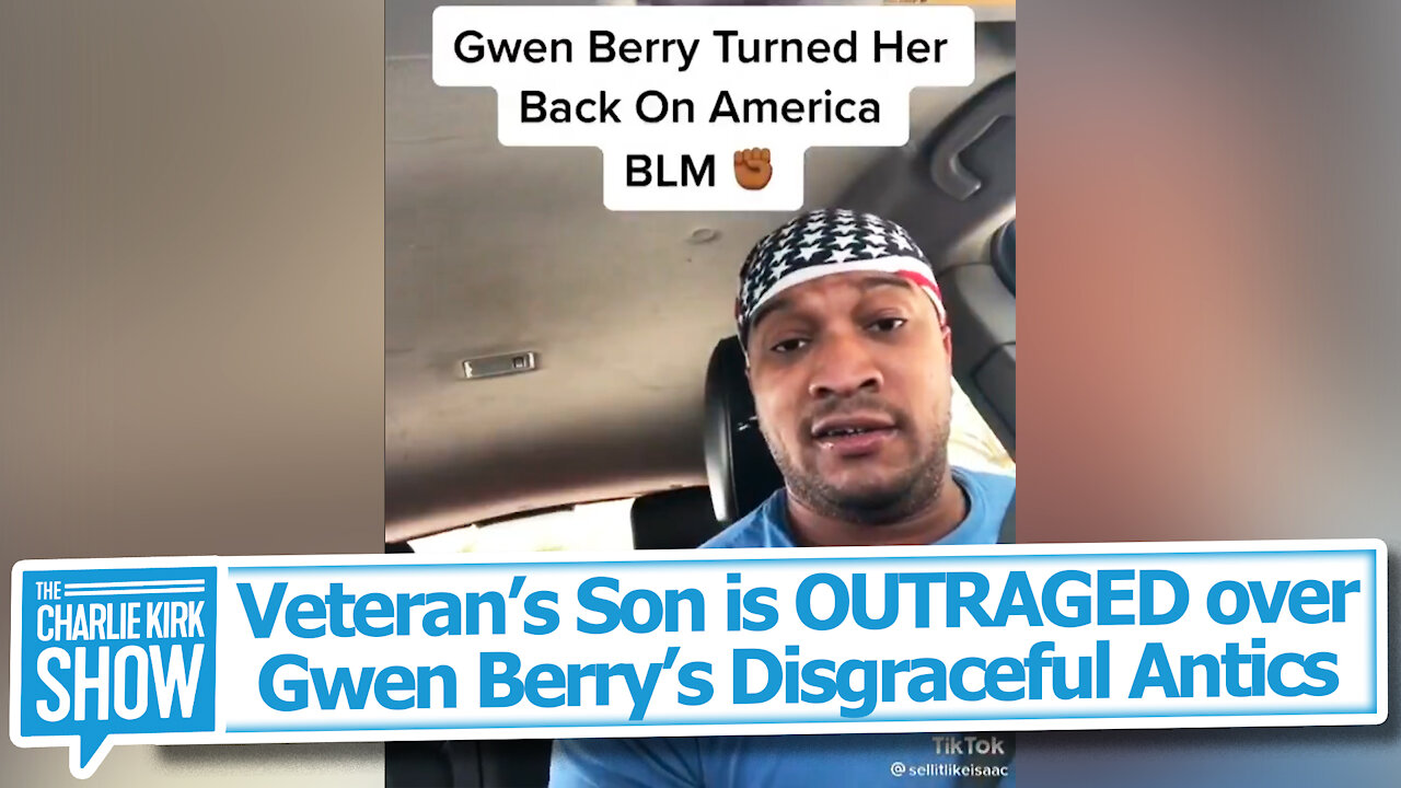 Veteran’s Son is OUTRAGED over Gwen Berry’s Disgraceful Antics