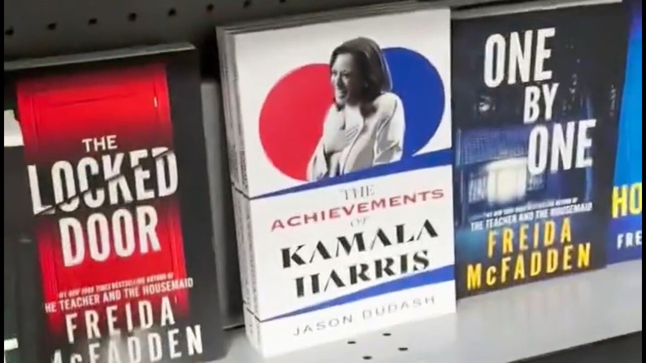 Too Funny: Kamala Harris Book Of Achievements Consists Of… Empty Pages