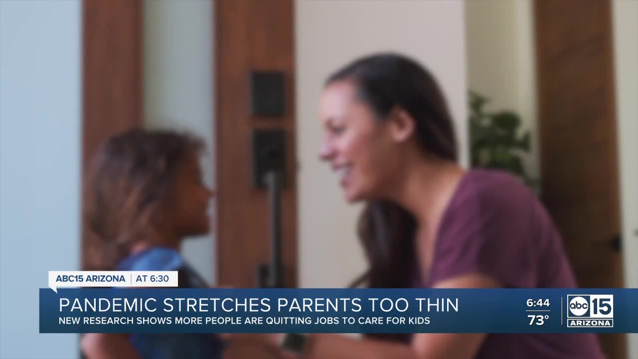 More parents are leaving workforce to stay home with kids amid pandemic