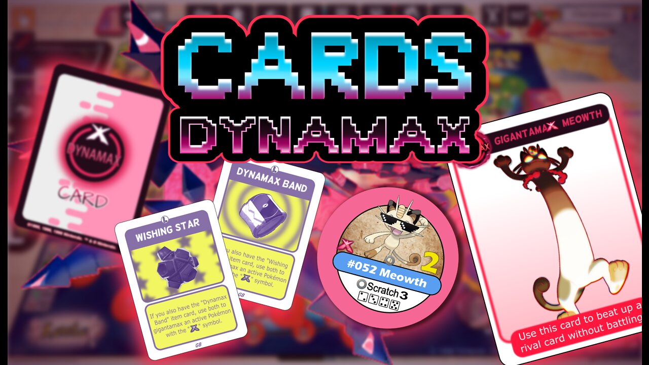 Pokémon Master Trainer RPG - Explaining The Rules (Dynamax Cards)