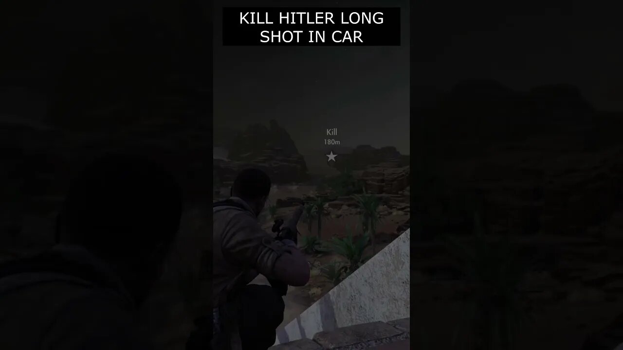 KILL HITLER LONG SHOT IN CAR