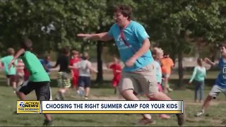 Choosing the right summer camp for your kids