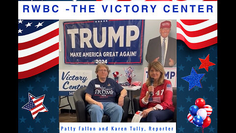 The VICTORY CENTER, led by Patty Fallon, Interview: Karen Tully, Reporter