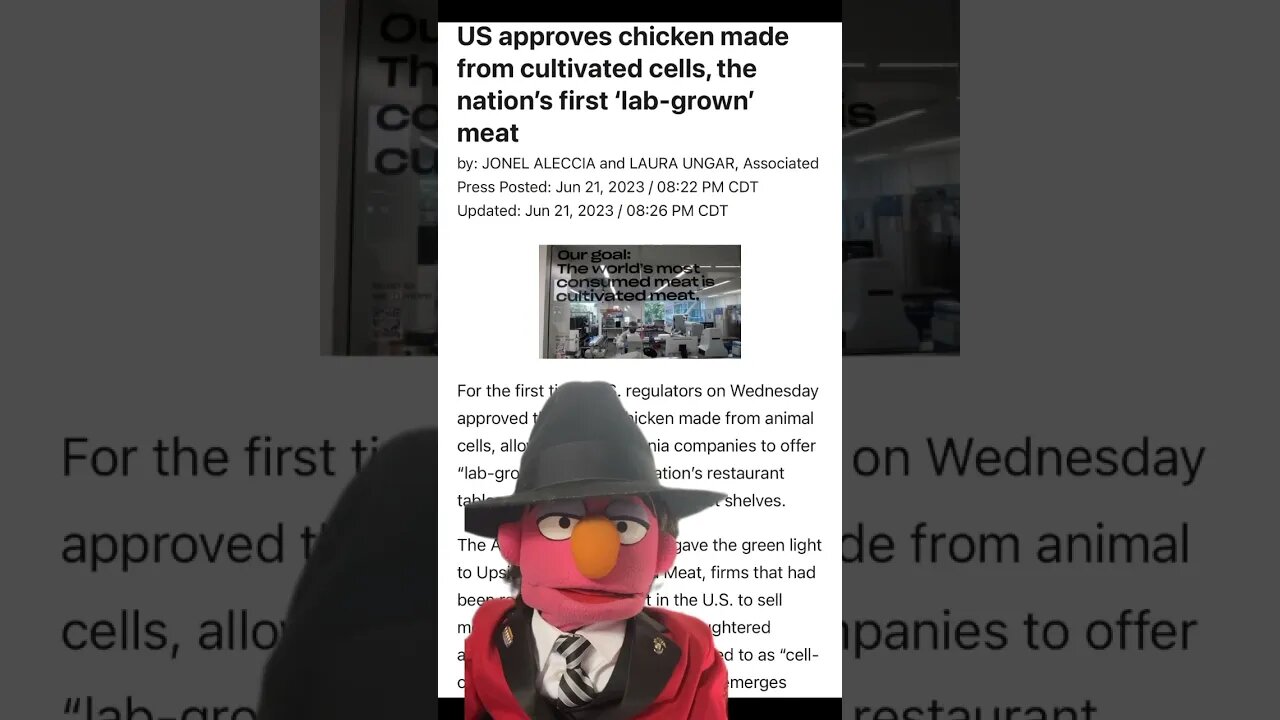 Sam NewsMan 6/21/23 #News 📰 #War #AI #NYC #Bike #media #puppet #comedy #humor #parody #satire