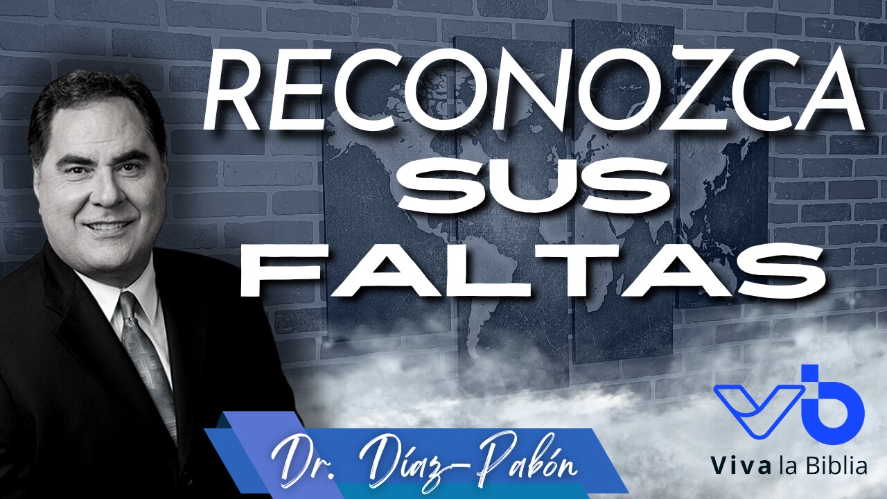 Reconozca sus faltas