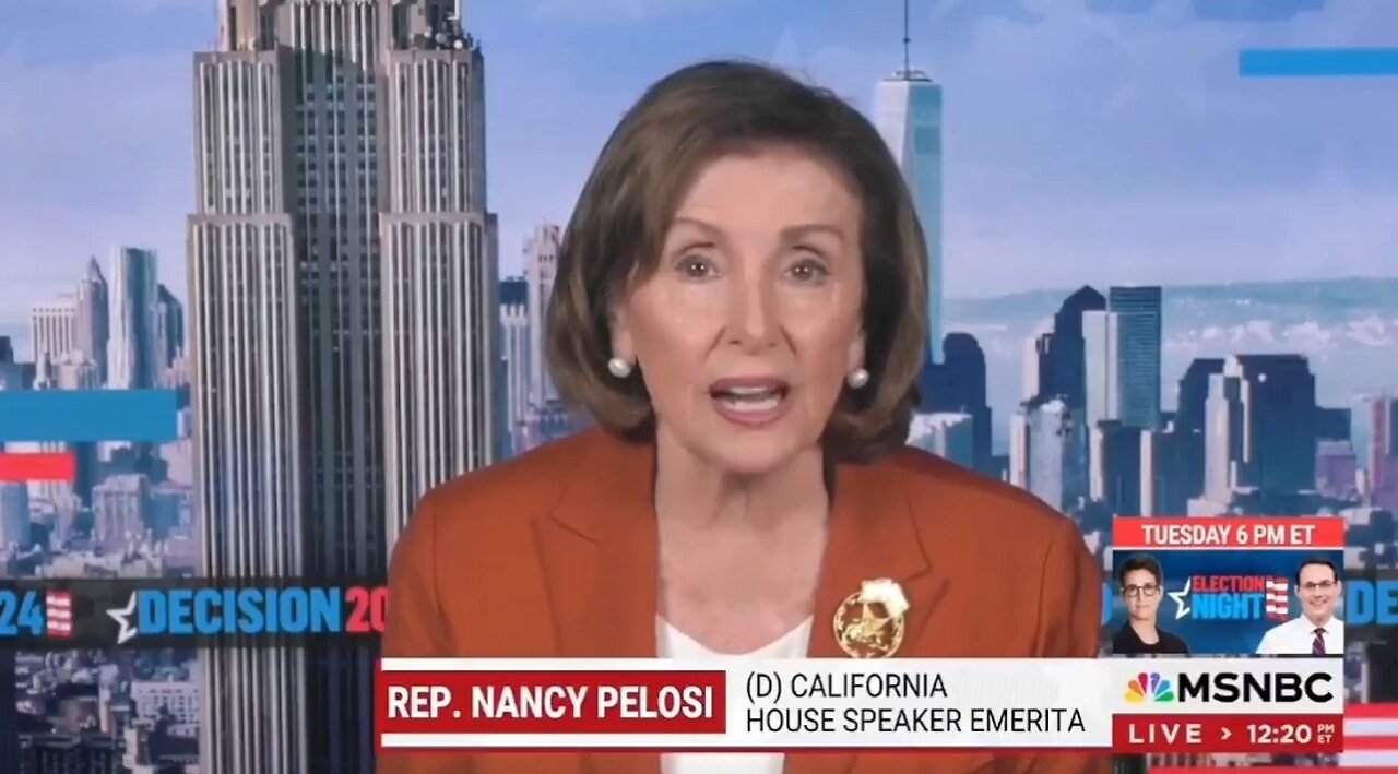 Pelosi Claims Trump Has 'Cognitive Degeneration'