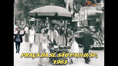 PRAÇA DA SÉ. SÃO PAULO/SP, 1965