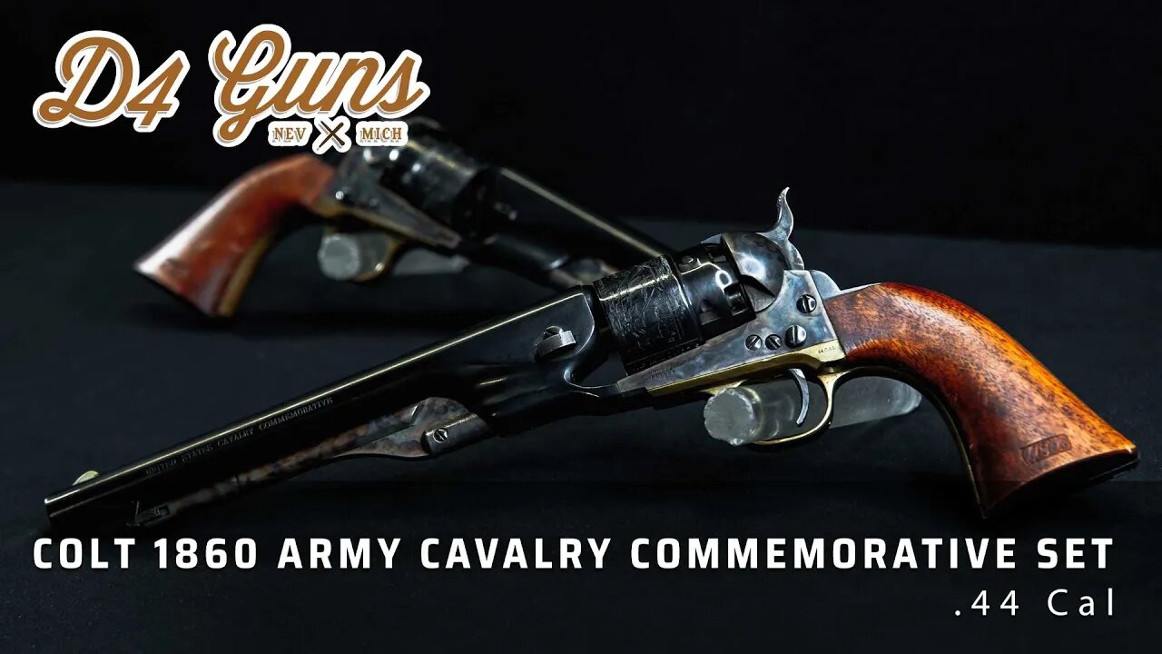 Unveiling the Beauty of This Colt 1860 Army Cavalry Commemorative Set