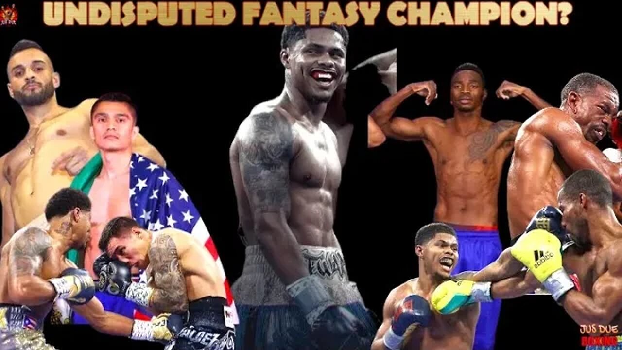 SHAKUR STEVENSON IS "UNDISPUTED FANTASY CHAMPION"❓🤔