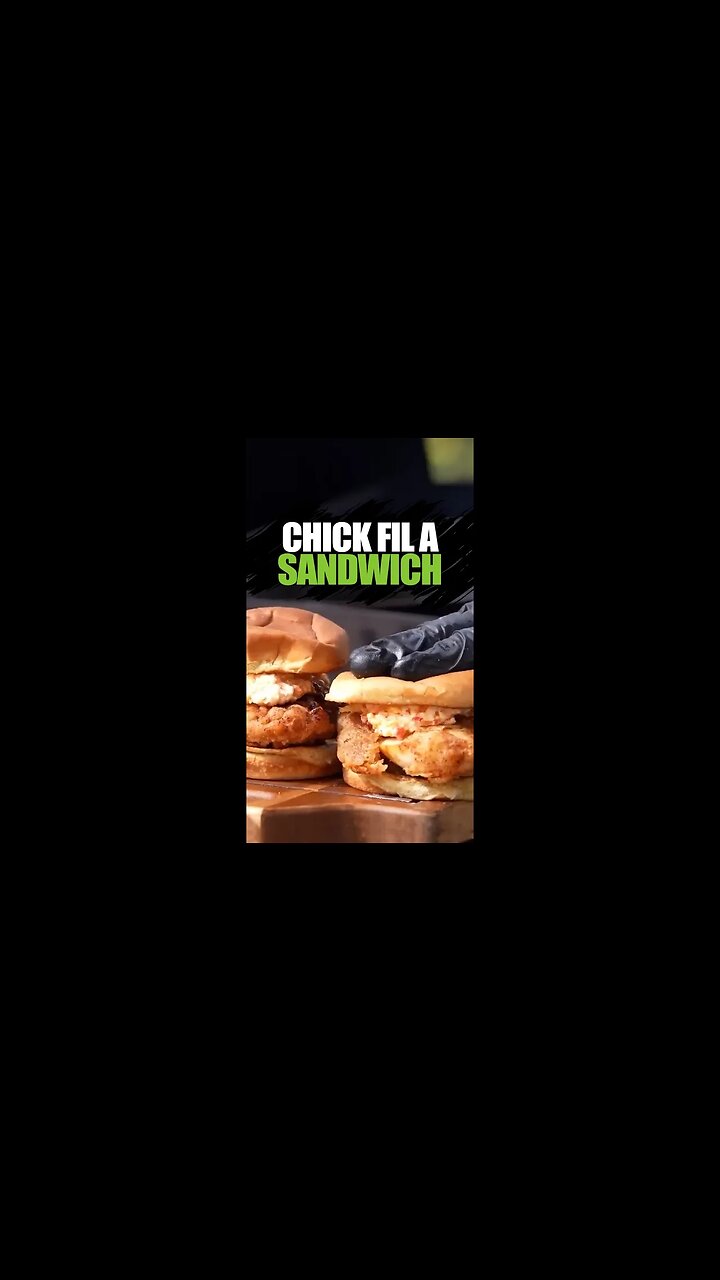 Making the New Chick-Fil-A Sandwich in their Parking Lot