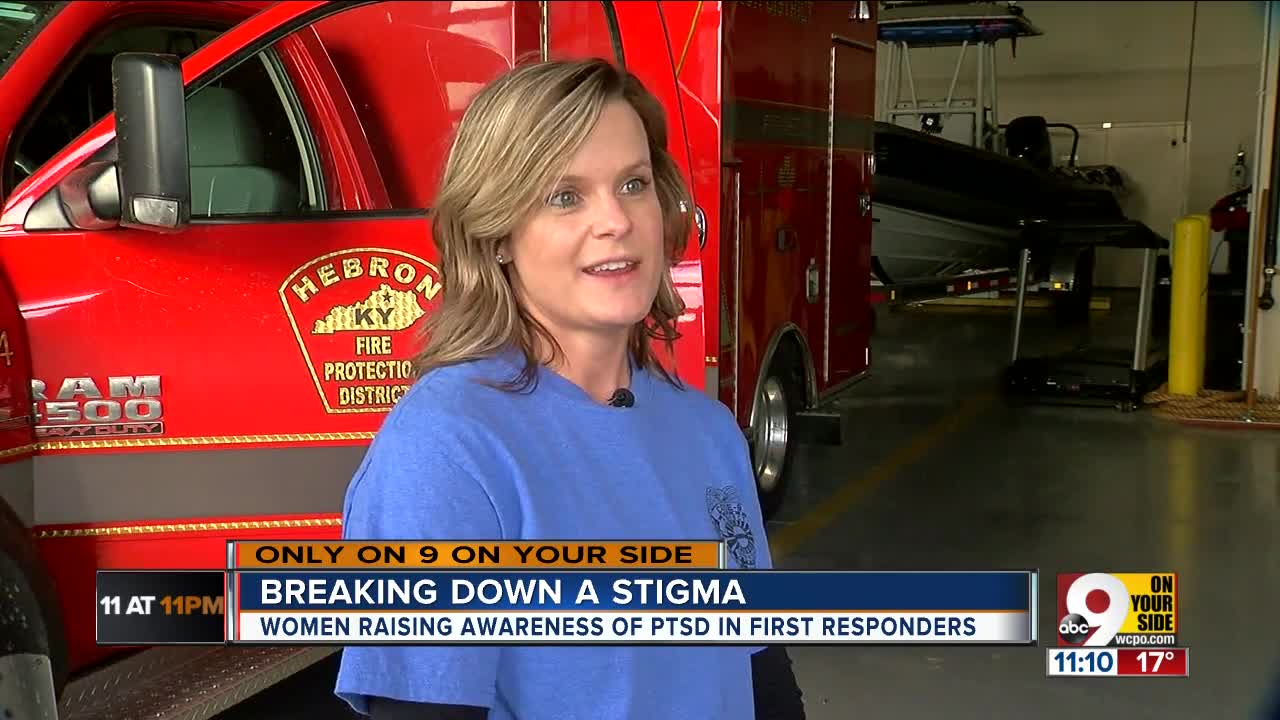 Widowed by suicide, first responders' wives help others fight PTSD