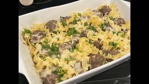 Oven Baked Swidish Meatballs