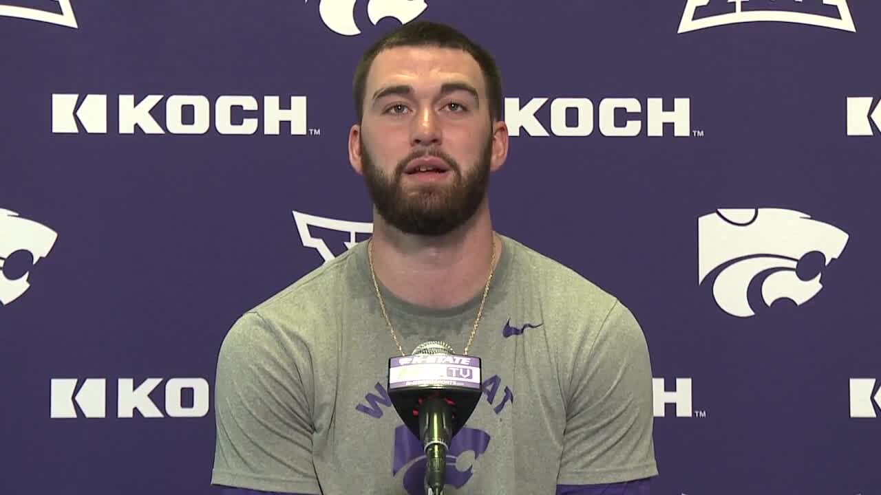 Skylar Thompson back at K-State football practice