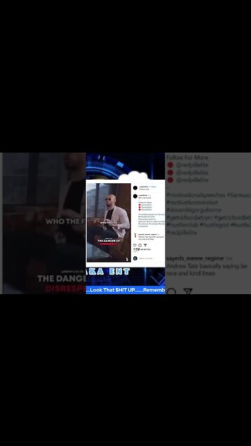 Andrew Tate disrespect is dangerous