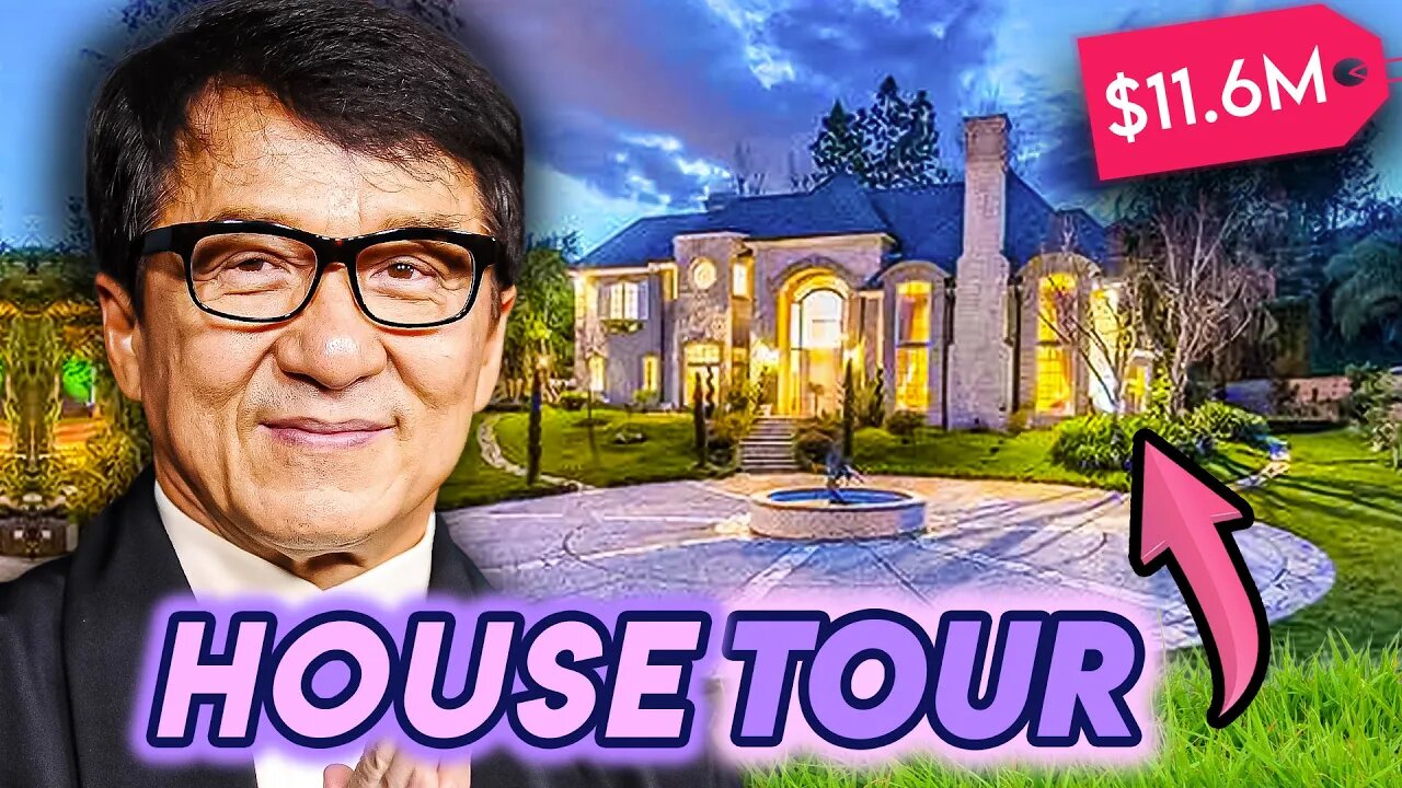 Jackie Chan | House Tour | His Luxurious $10.8 Million Beverly Hills Mansion & More