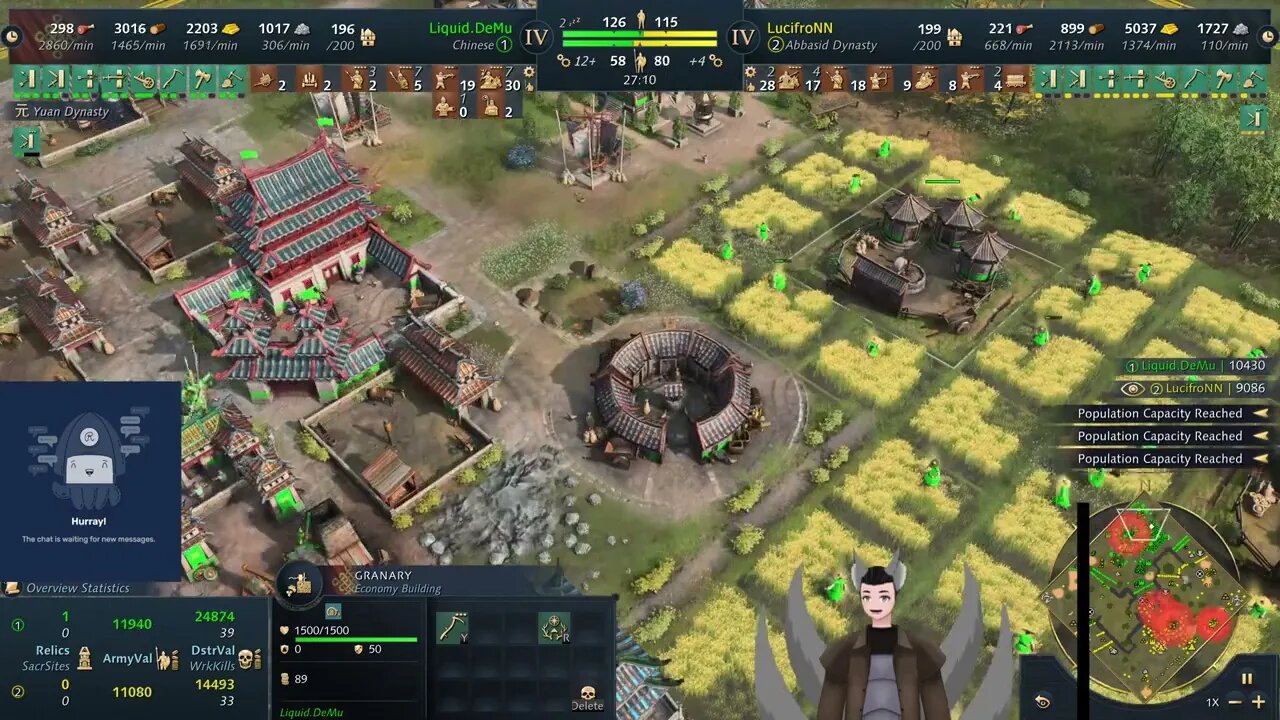 Liquid.DeMu (Chinese) vs LucifroNN (Abbasid Dynasty) || Age of Empires 4