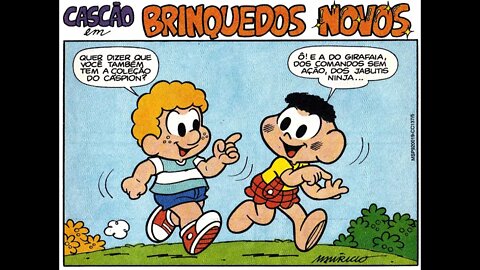 Cascão em-Brinquedos novos | Gibis do Rapha 2