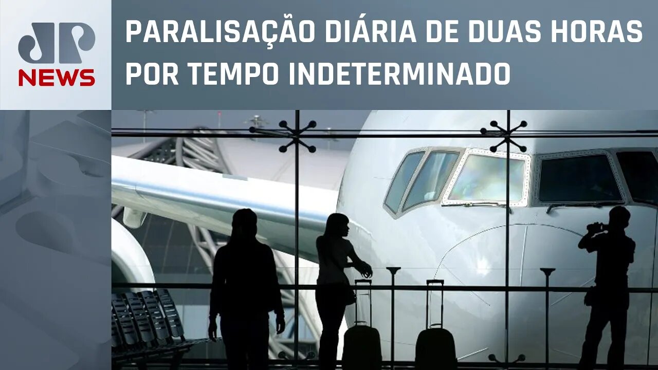 Pilotos e comissários de bordo decidem entrar em greve