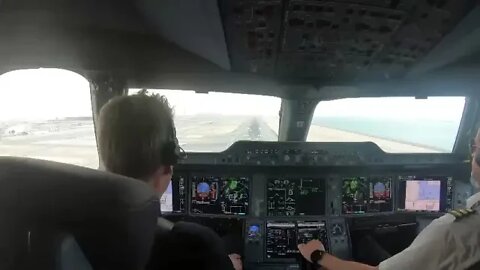 Atterrissage en Airbus 350