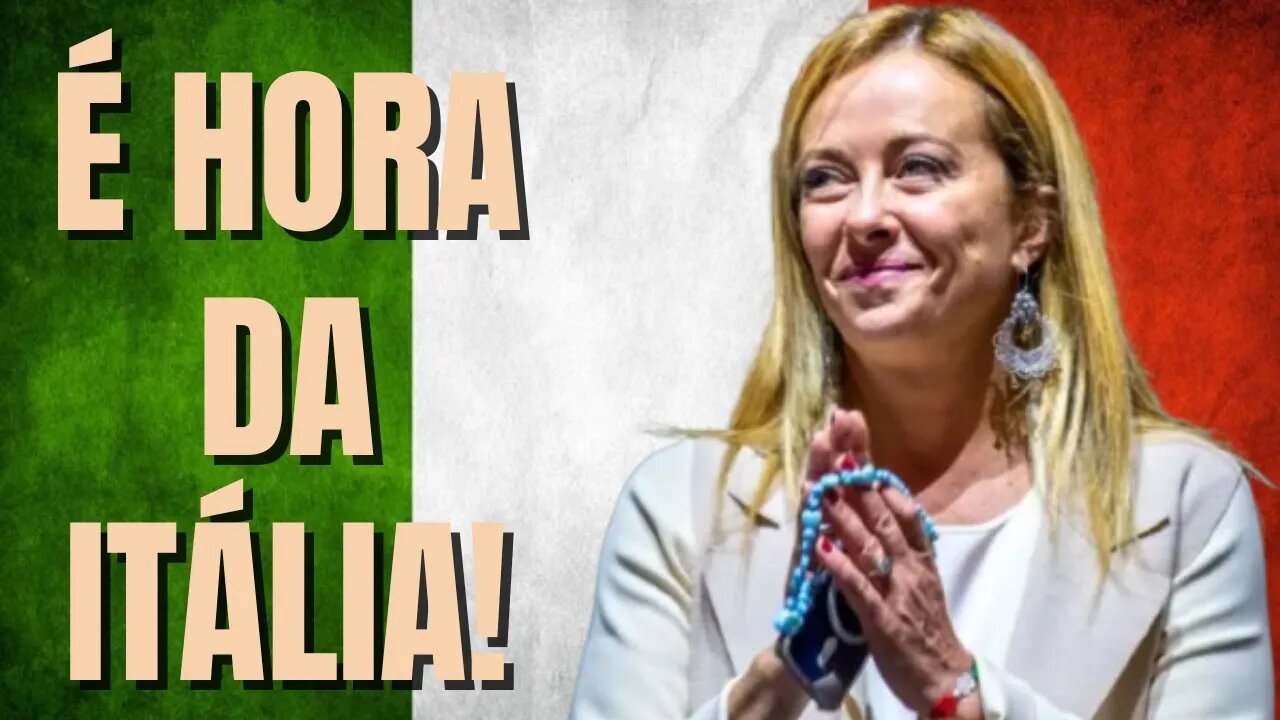 É HORA DA ITÁLIA!