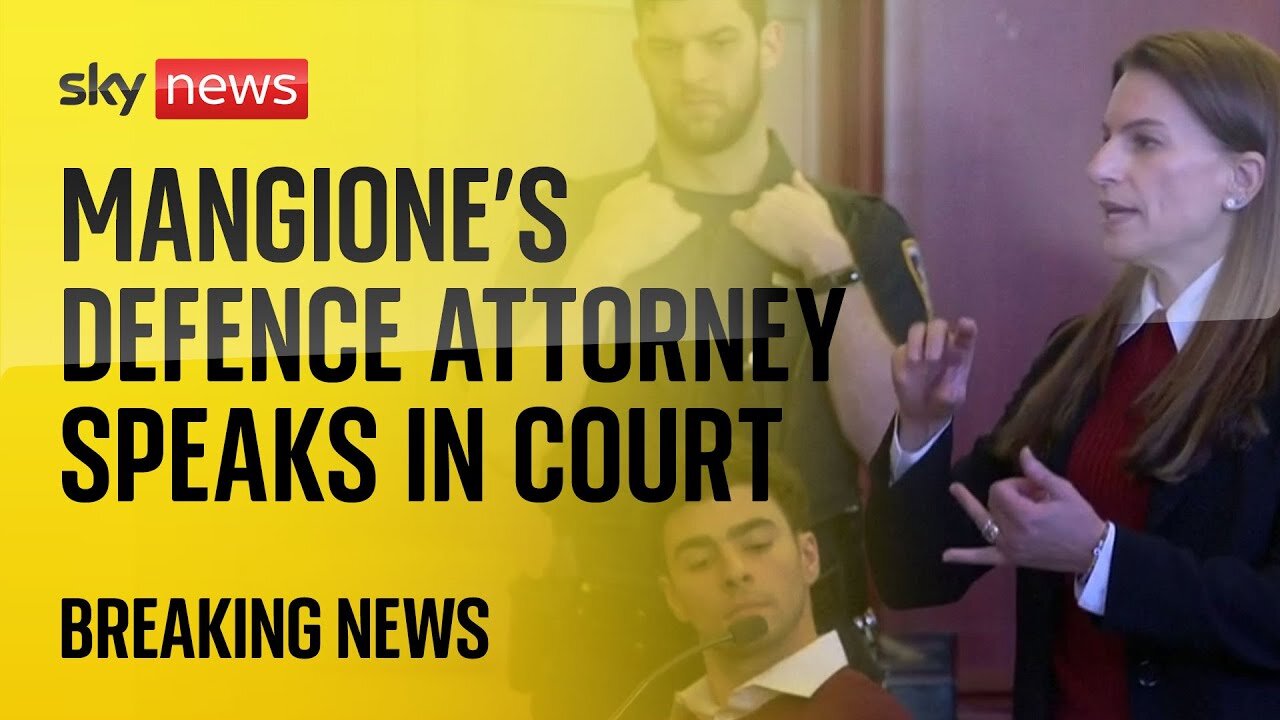 'His rights are being violated': Luigi Mangione's defence attorney