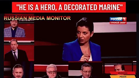 Russian TV MOCKING The U.S for leaving behind a hero, decorated Marine for a black lesbian on dru9