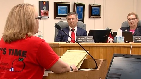 Parents fighting for teacher pay raises